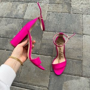 Sam Edelman Heels in Fuscia